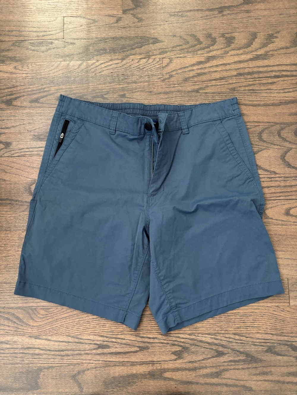 English Laundry Slate Blue Flat Front Shorts